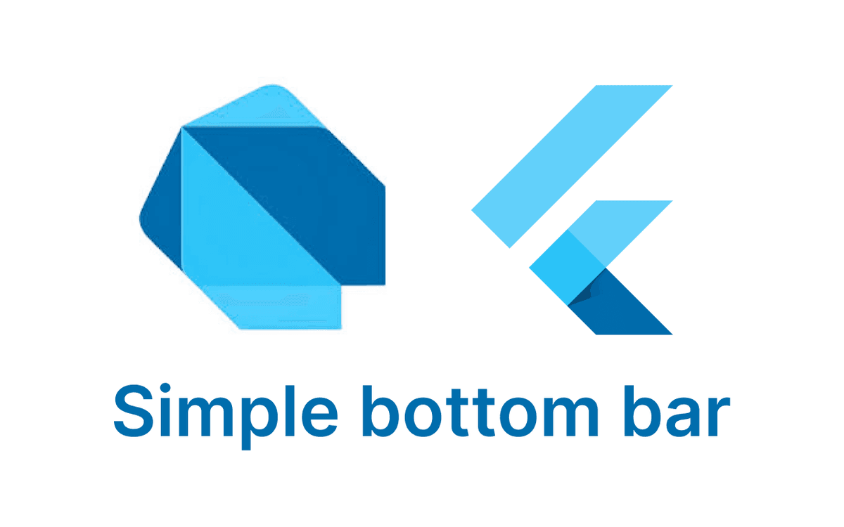 Simple bottom bar